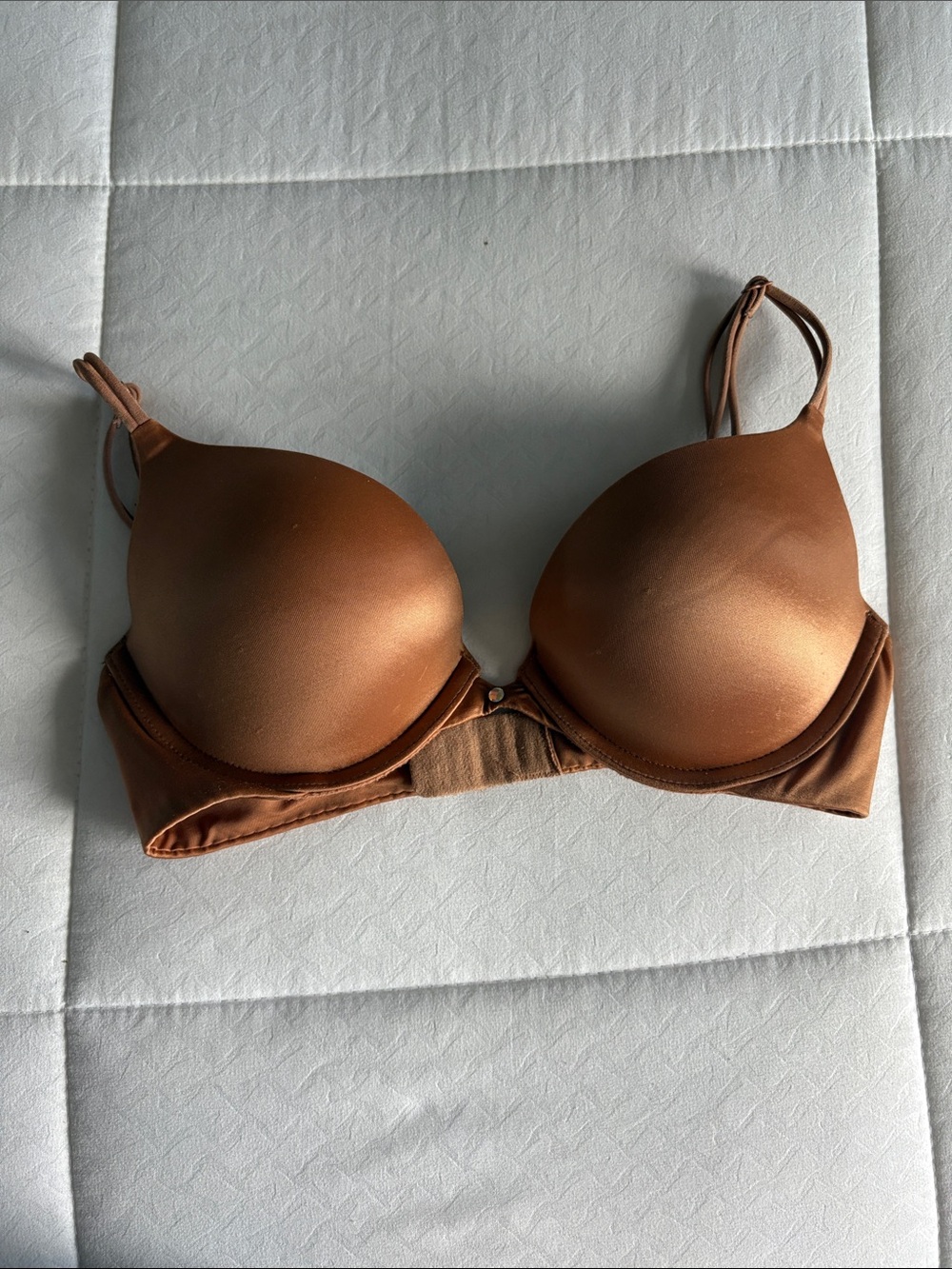 Victoria Secret- Tonal Brown Smooth Push-Up Bra - 32C